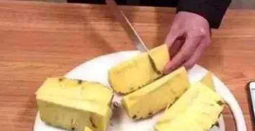 怎样正确切菠萝