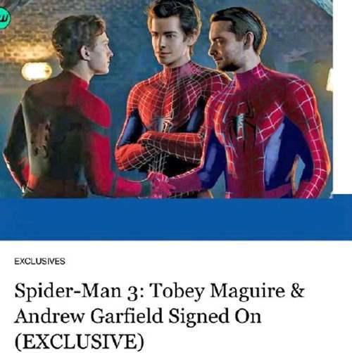 蜘蛛侠3 三代蜘蛛侠将同框作战 网友纷纷表示 太震撼