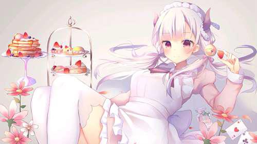 黑白双丝女仆装系列谨慎入内