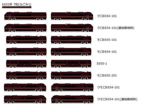 日本铁道车辆科普 E655系特急电车