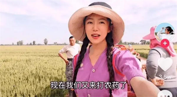 抖音网红麦小登个人资料简介(揭秘拖拉机女孩麦小登怎么火起来的)