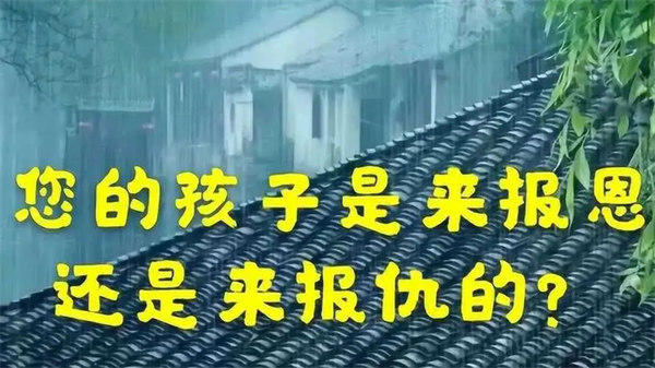 什么是来报恩的孩子(看你家孩子有这些特点吗)