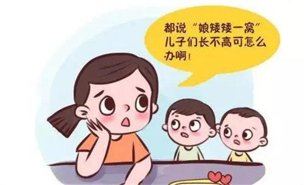 民间说妈矮矮一窝这话科学吗有道理吗(我们用数据来说话)