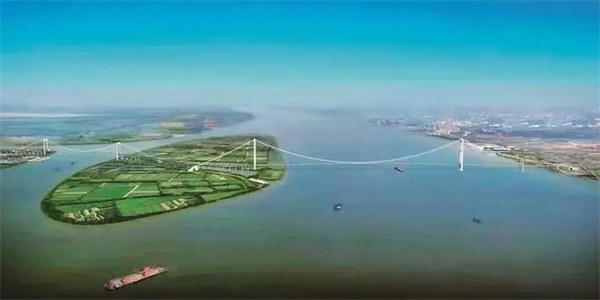 张靖皋长江大桥介绍(被称为世界第一跨)