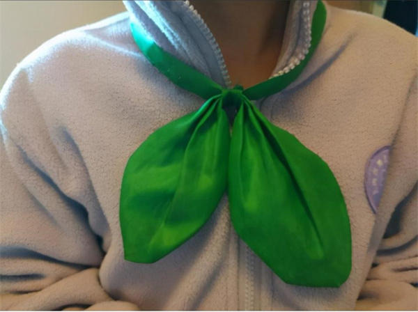 绿领巾是什么意思代表了什么(曾在网上引起争议)