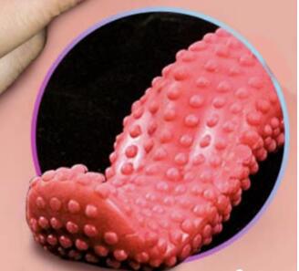 往下面放什么像舌头的东西