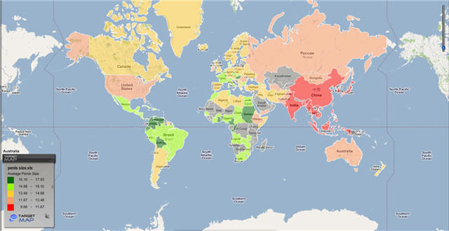 中国男生的丁丁合格指数到底是多少